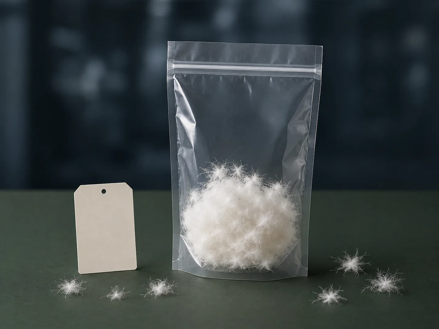 白鹅绒样品包装